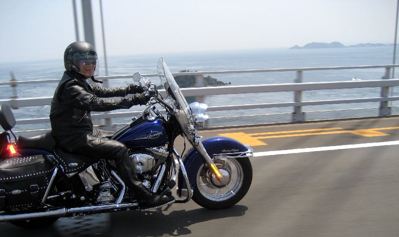 Mr Tanaka Toyoji Of Harley Davidson Tipi Motor Cycle Kyoto